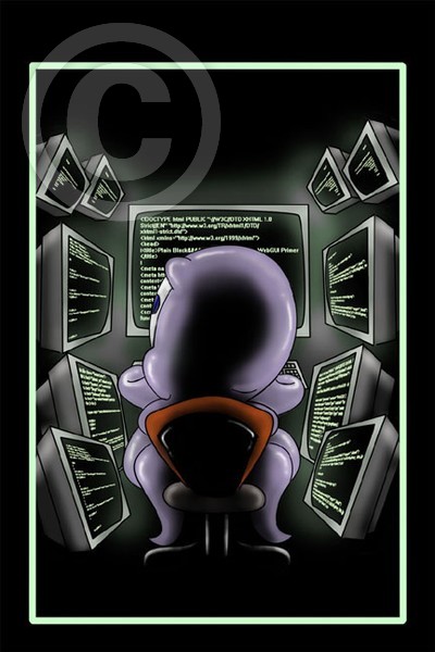 Gooey Book Cover Graphic