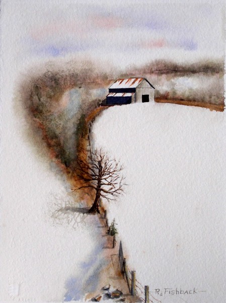 Bright winter day