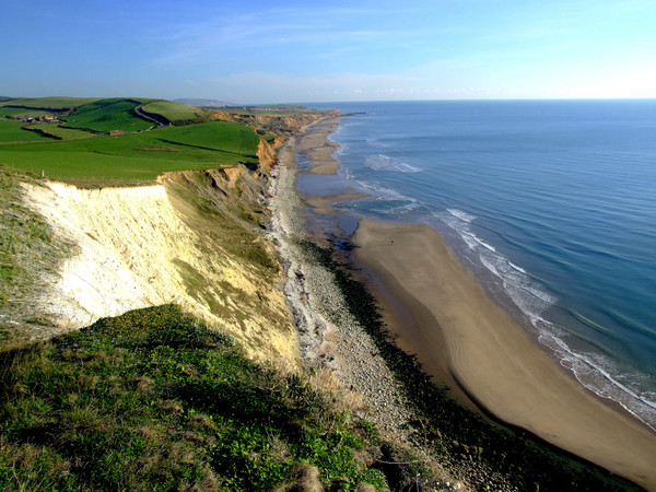 View towards Compton Bay