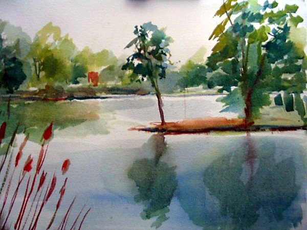 ALONG THE LAKE