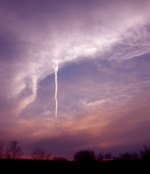 Vertical Contrail