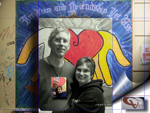 Anniversary Couple at Camp Victor