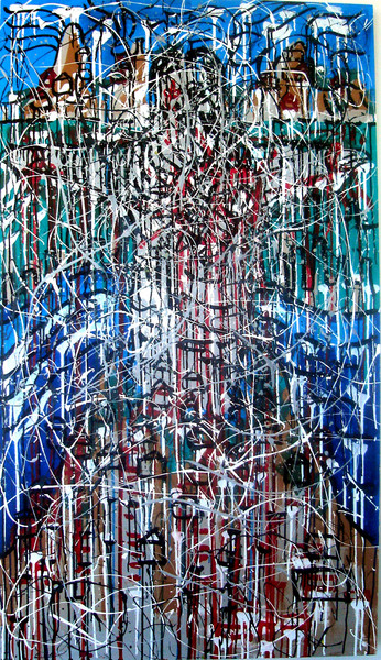 Acrylics on Canvas: 