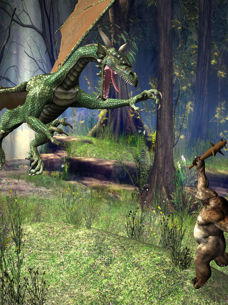 Dragon Vrs. Troll