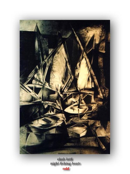night fishing boats