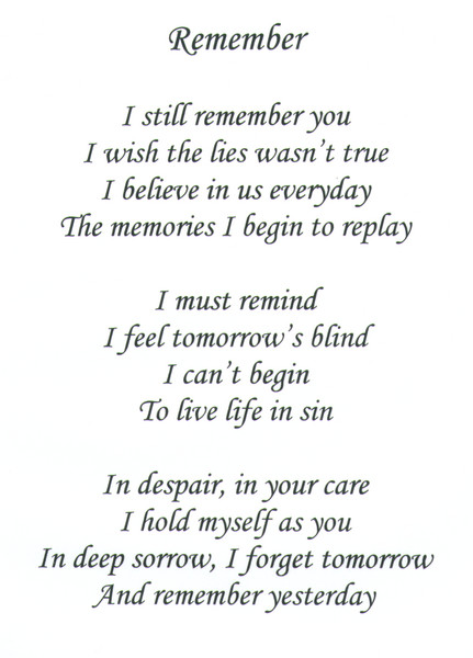 Remember
