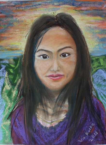 Vang Vieng Girl in her early twenties!