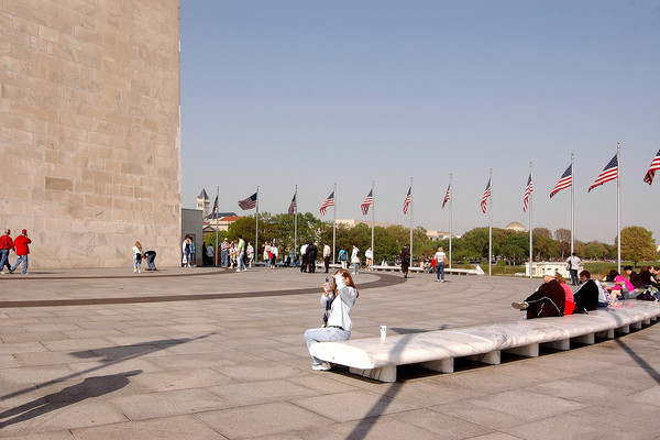 Washington Monument - base