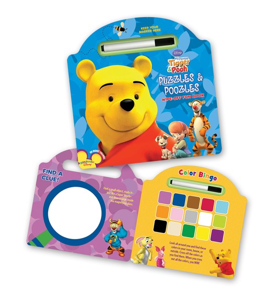 Puzzles and Poozles Wipe-off Board book