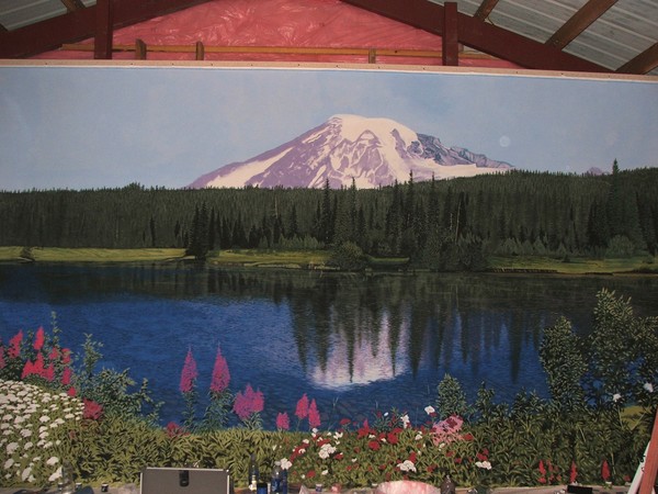 Mural in progress
