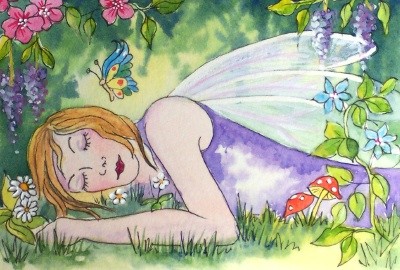 Sleeping fairy