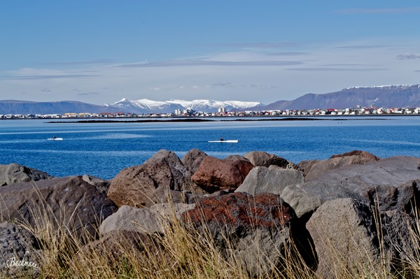 The capital area seen from Álftanesi....