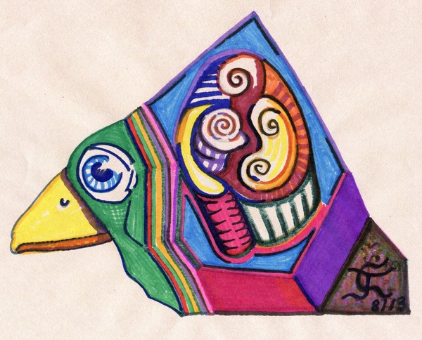 Elaborate Bird Snail