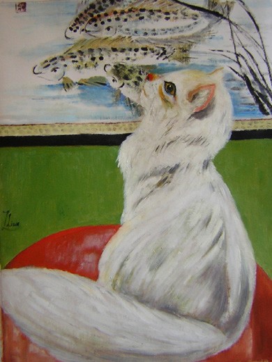 Does she really like my painting?