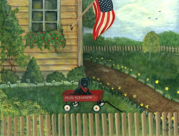My Li'l Red Wagon