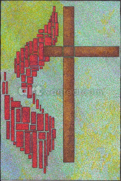 Flame and Cross