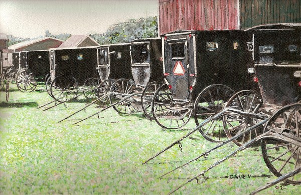 Amish Wagons