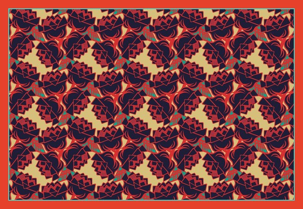 Art Deco Roses