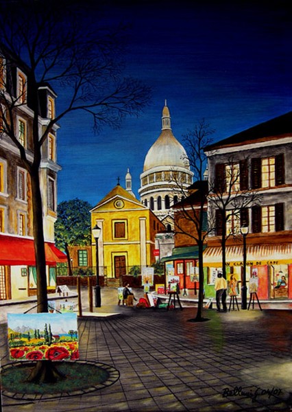 PARIS-Place du Tertre 04-2007
