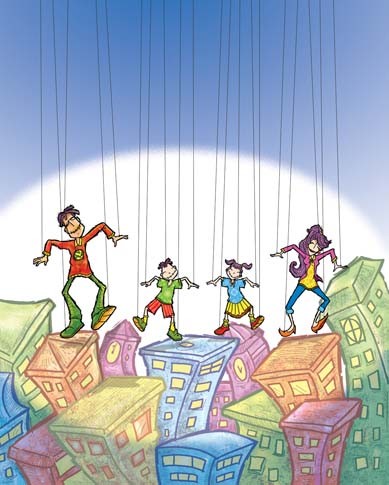 the puppet family