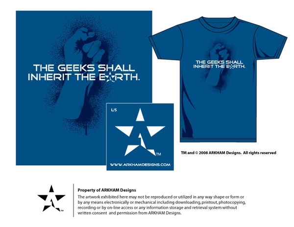 ARKHAM_Geek T-shirt