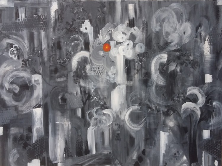 Hope in the City 54x36 Acrylic