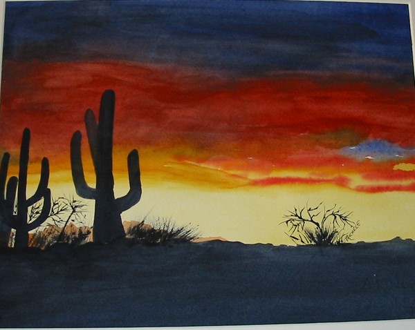 Desert Sunset