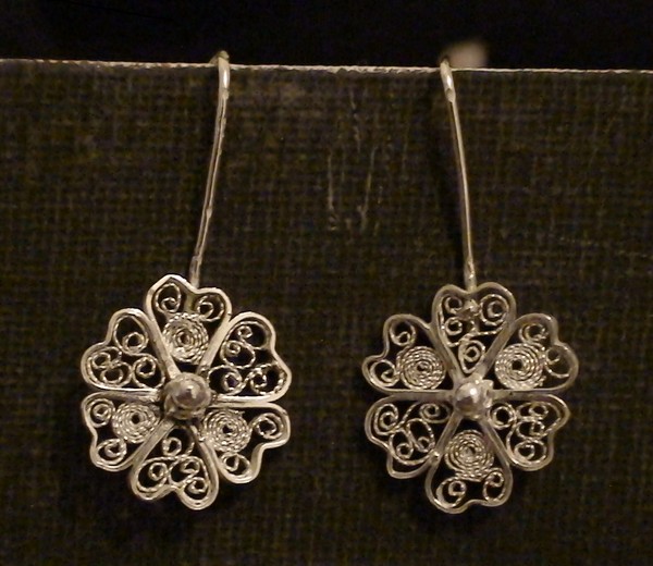 Silver Earrings_Filigree