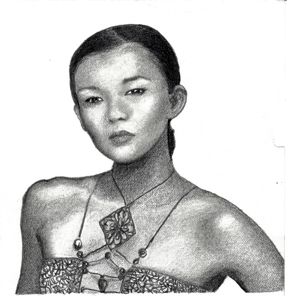 Portrait of Zhang Ziyi