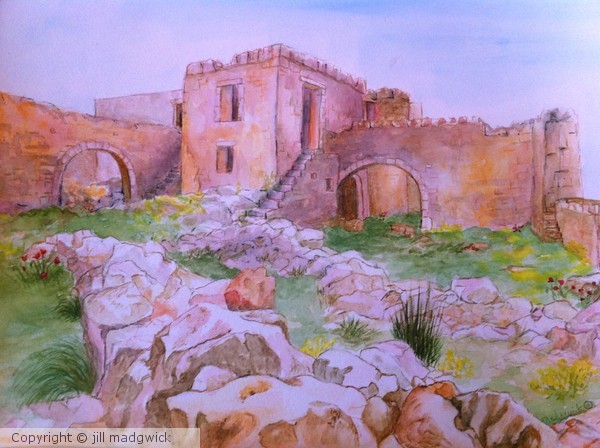 Old Ruins, Aradena, Crete, Greece