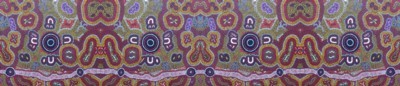 358 Campfires Long Silk Scarf