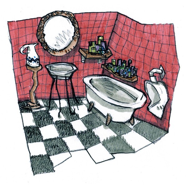 BATHROOM concept art