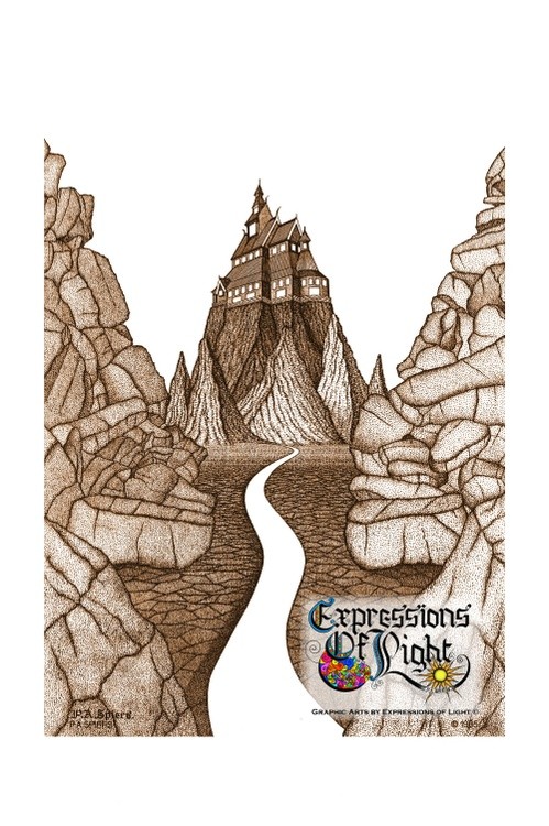 ExpoLight-Graphic-Arts-Castle-1985-0001 (Pen-&-Ink-Sepia-SP)