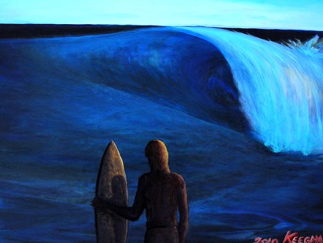 Zen Surfer Moment