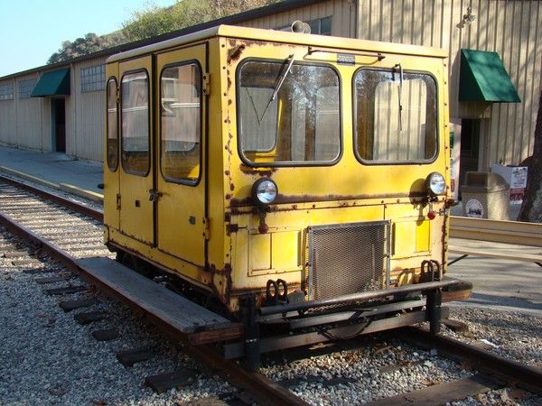 Odd Little Trainyard Vehicle