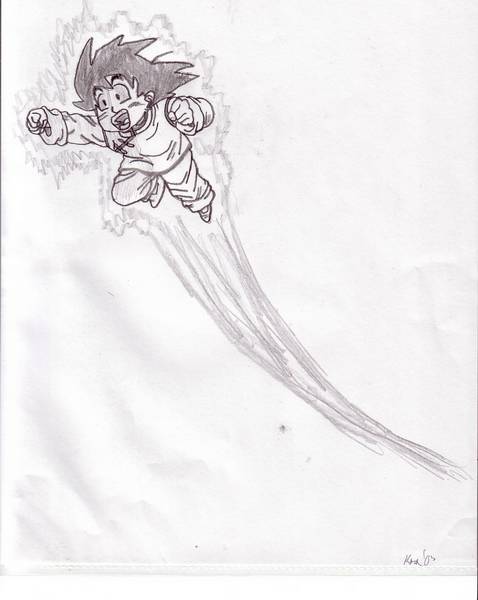 Goten. Up, up and away