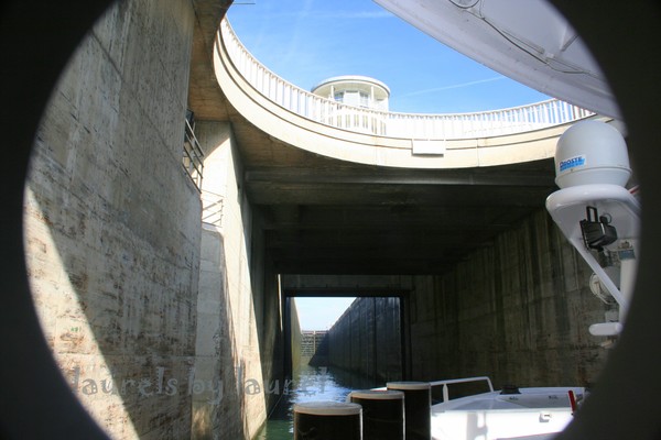 Ship Locks on the Rhone River