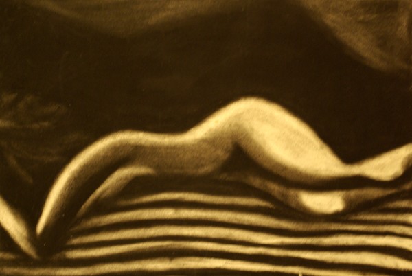 outstretched