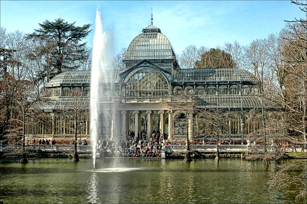 Palacio de Cristal  El Retiro Madrid