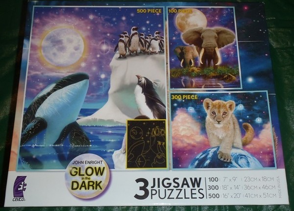 Glow Series 3 Collector Puzzles by Enright