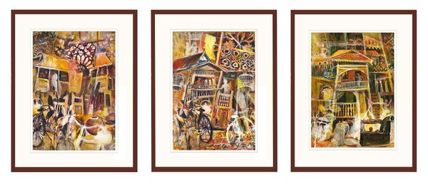 3 paintings