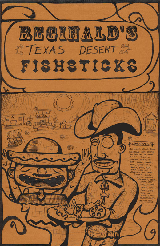Reginald's Texas Desert Fishsticks