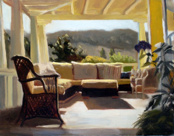Porch in the Vineyard