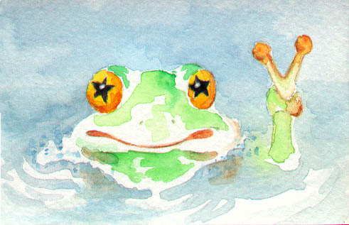 Cool frog