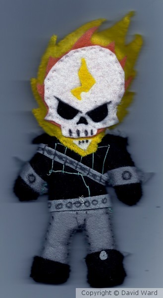 Felt Ghost Rider