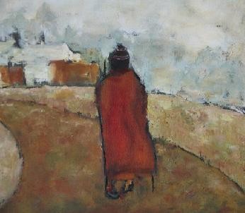 Walk in the fog (50x50)