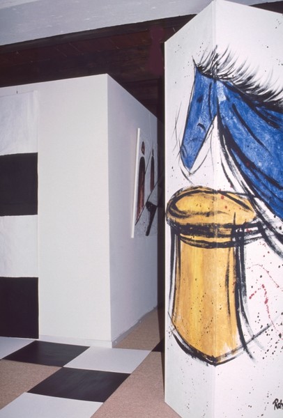chess art room installation III