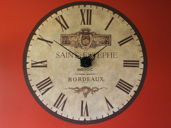 Wall Clock Mural