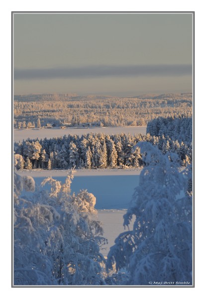 Strömsund in December