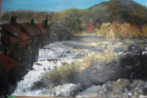 river dee at llangollen